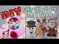 DIY Enfeites de natal com CD e eva