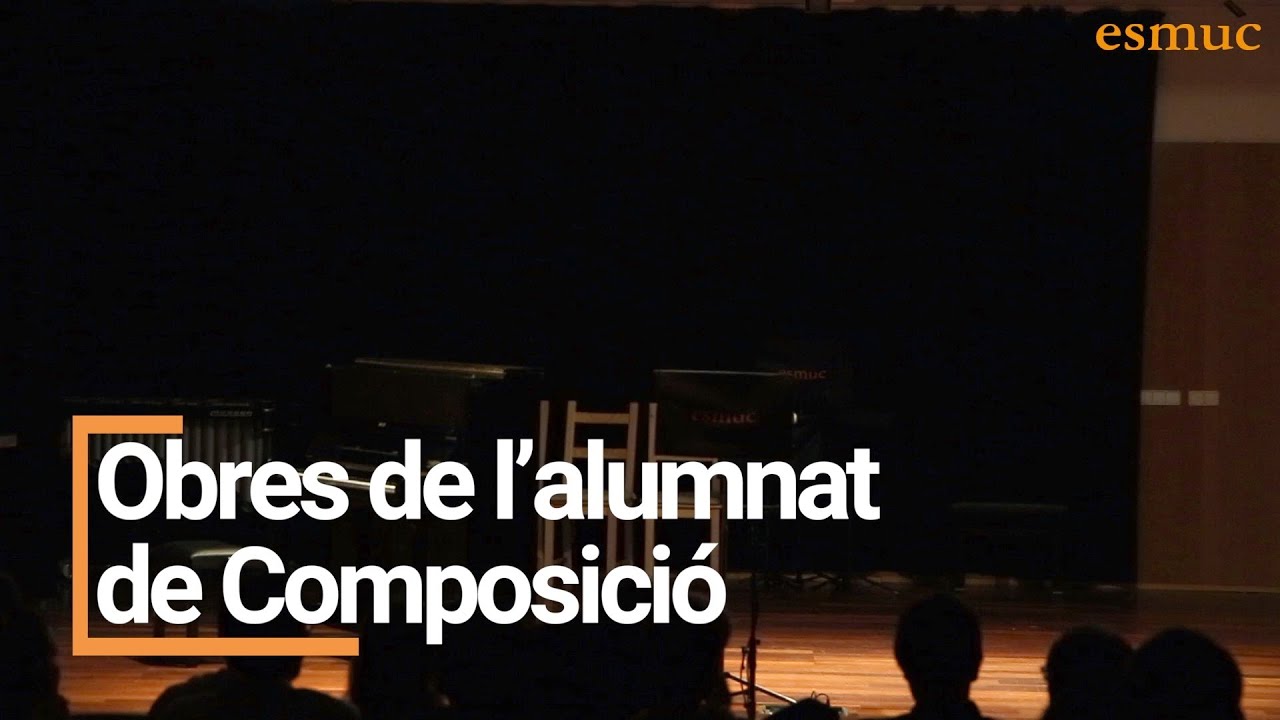education film Concert d’obres de l’alumnat de Composició | ESMUC