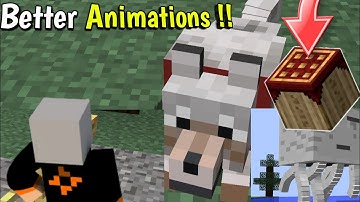Better Animations Collection | Pojav Launcher | Minecraft Java Android | YTE GAMING
