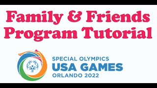 Family and Friends Program Tutorial screenshot 5