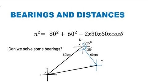 Bearing and distances. Compass bearing and 3-digit bearing.#learn #ssce2023 #maths #bearing #distan