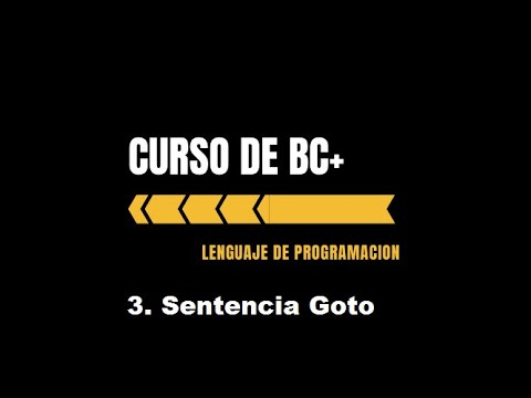 3. Programación en
