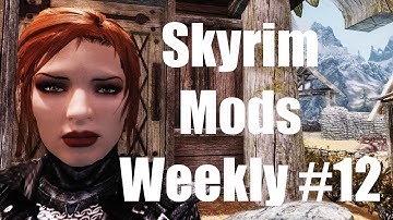 Skyrim Mods Weekly 12 - Skyrim Hair Physics Project, Enhanced Wetness and Puddles, FR Girl Followers
