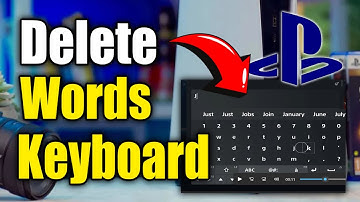 How to Delete Auto Suggest Words on Screen Keyboard for PS5 (Best Method)
