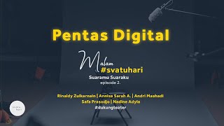 Pentas Teater Digital : Malam svatuhari \