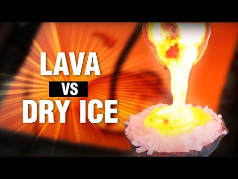 Lava vs. Dry Ice