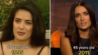 Salma Hayek evolution 1995 To 2024