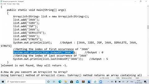ArrayList Interview Questions| Most Asked java ArrayList Interview Questions with Explanation