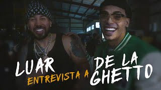 LUAR LA L ENTREVISTA A DE LA GHETTO!!! BEHIND THE SCENES LOS PALOS JUNTO A YOVNCHIMI!!!