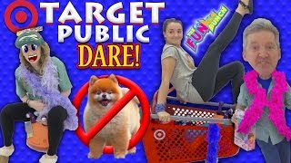 Target Dare Family Fun Turns to Public Embarrassment for The Funkee Bunch! No Dogs Allowed!