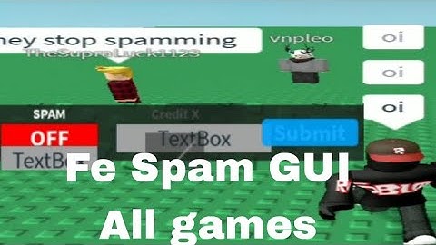 Roblox fe script showcase | Spam GUI | Fluxus and Hydrogen and Delta and Arceus x
