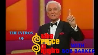 The Intros of The Price Is Right with Bob Barker