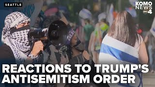 UW students react to Trump's executive order to combat antisemitism