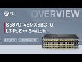 S5870-48MX6BC-U PicOS® Switch Overall Introduction | FS