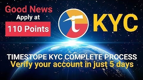 Timestope KYC. How to do #Timestope #KYC (now only in 5 days, verify your account)