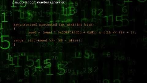 Random Number Generation in Computer Programming -part 02
