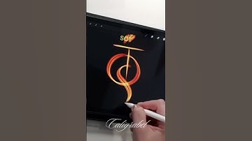 Creative Logo Design in Procreate #logo #logodesign #youtubeshorts