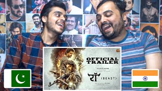 Pakistani Reaction On Beast - Official Trailer | Thalapathy Vijay | Sun Pictures | Nelson | Anirudh