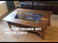 Making a Military Shadow Box Coffee Table