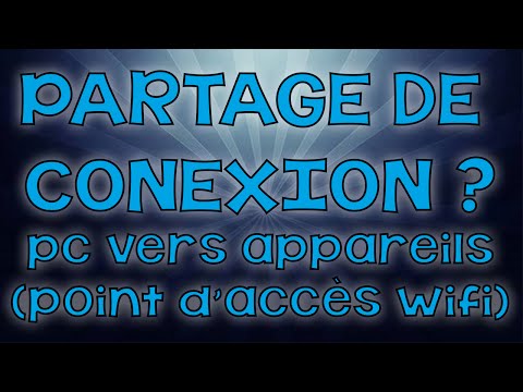 Comment faire un partage de connexion de son ordinateur vers son téléphone/appareils | TUTO [HD]