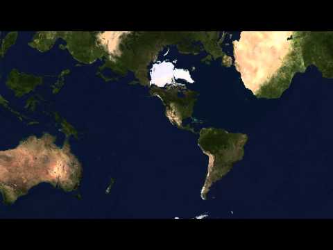 Visualizing the Earth in different projections