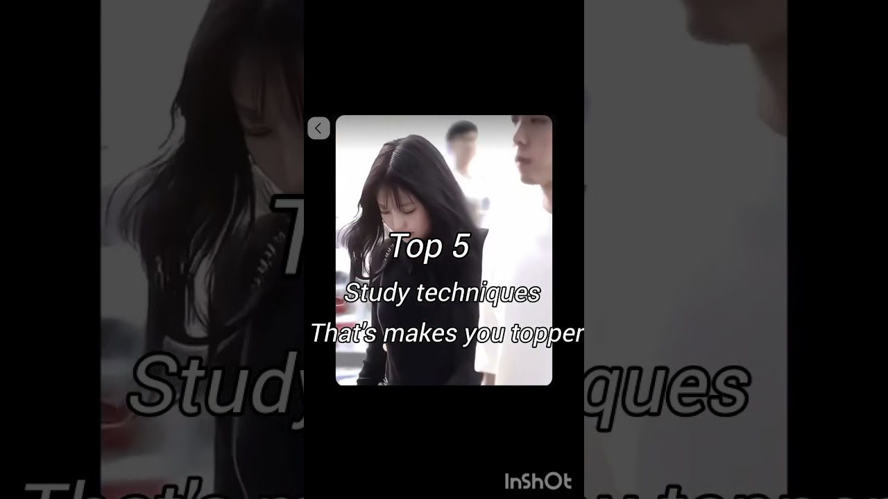 topper's study techniques 