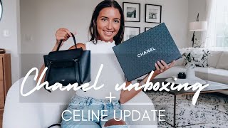 NEW CHANEL UNBOXING &amp; CELINE BELT BAG UPDATE | WHAT FITS + REVIEW