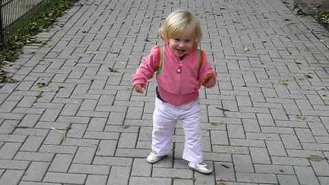 Sophie-Marie loopt 30-8-2009