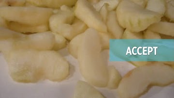 Apple slice sorting machine Genius - TOMRA Sorting