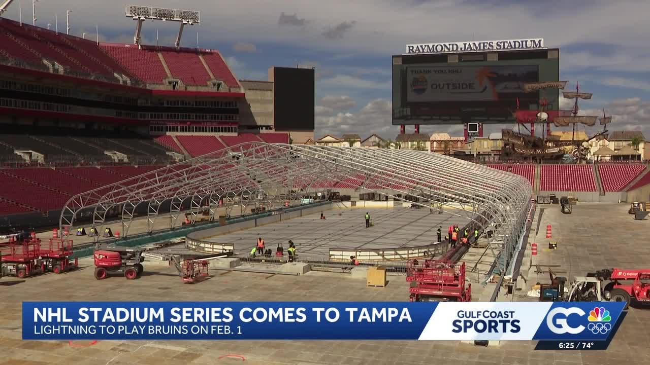 Raymond James Stadium prepares to host 2026 NHL Stadium Series in Tampa