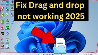 Celebrity ✅2025 Fix - Drag and drop not working In Windows 11\10 Wealth