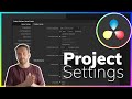 So gelingt der Einstieg zu DaVinci Resolve - Teil 1: Project Settings