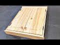 Making a small cabinet from pallets