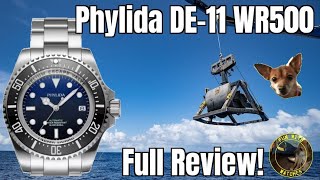 Phylida DE11 WR500 Watch Review - YouTube