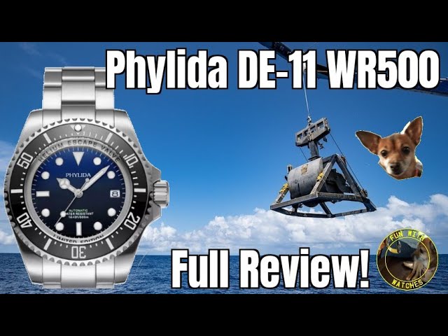 Phylida DE11 WR500 Watch Review - YouTube
