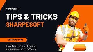 Equipment Threshold Rates and Tips in SharpeSoft Estimator