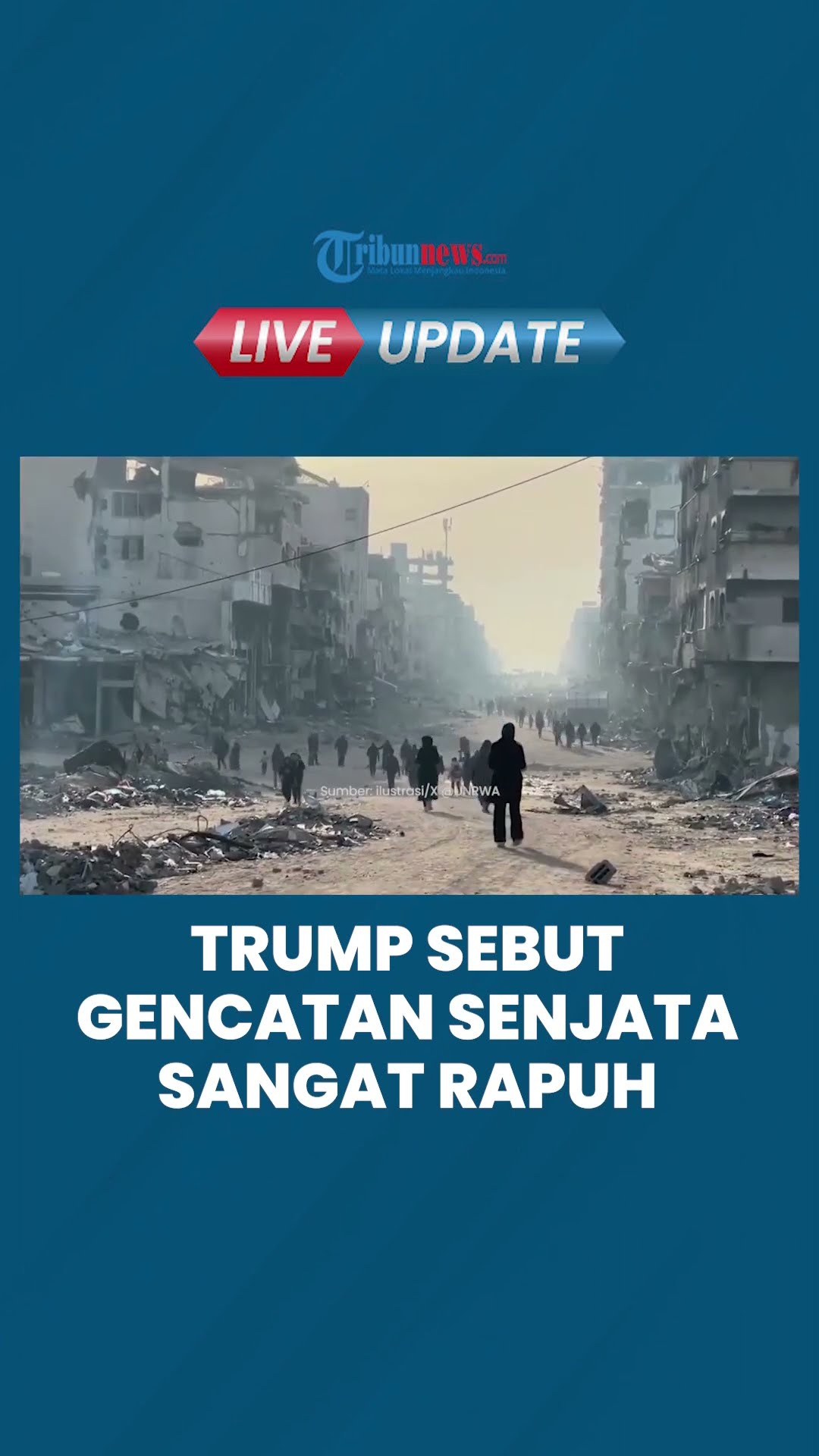 Prediksi Trump soal Gencatan Senjata Gaza, Sebut Tak akan Bertahan Lama: Rapuh, Gaza Sangat Menarik