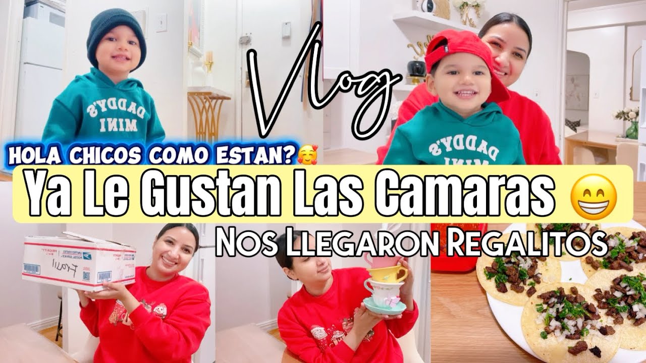 YA LE GUSTAN LAS CAMARAS A EMILIANO😁ABRRIENDO PAQUETITOS/Vlog Yo Soy Karen