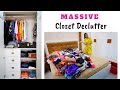 Closet Declutter Tips | How To Declutter Clothes