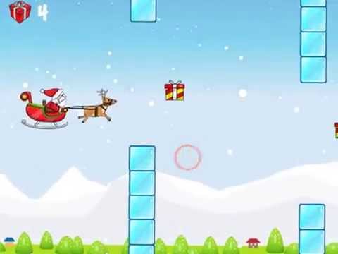Флеппи Дед Мороз (Flappy Santa Claus) - прохождение игры