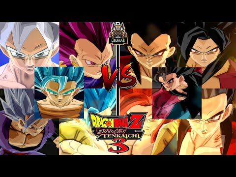 Dragon Ball Z Budokai Tenkaichi 3 Mods ISOS: ragon Ball Z Budokai Tenkaichi  3 AF Version FINAL Latino Rare Mods SSJ 10 All - Rare ISO AF BY MATHEUS  NERD BACKUP ISO RARE AF