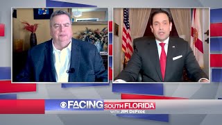 Facing South Florida Web Extra: Jim DeFede's Full Length One-on-One Interview with Sen. Marco Rubio