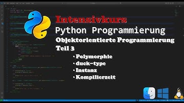 Intensivkurs Python Programmierung 🐍 - Objektorientierte Programmierung (Teil 3 / 4) ITWorks4U