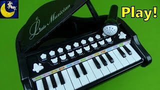 Toy Baby Grand Keyboard with Microphone Mallya Little Pianist Musician 24 Keys Piano Toys for Kids screenshot 2