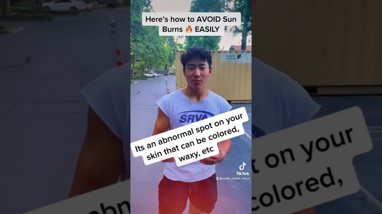 YOU can easily PREVENT Sun Burns with this TECHNIQUE (Easy tip to follow)