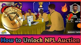 How to Wcc2 BID NPL AUCTION RCB BID 2023 screenshot 5