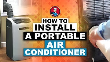 How To Install A Portable Air Conditioner ❄️ | HVAC Training 101
