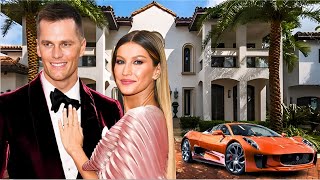 Tom Brady (2 WIVES) Lifestyle & Net Worth 2024