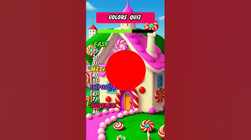Only a Genius can guess all these Colors!🖍️ #shorts #quiz #trivia #colorchallenge #colors #eyetest