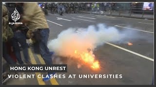 Violence brings Hong Kong to 'brink of total breakdown': Police